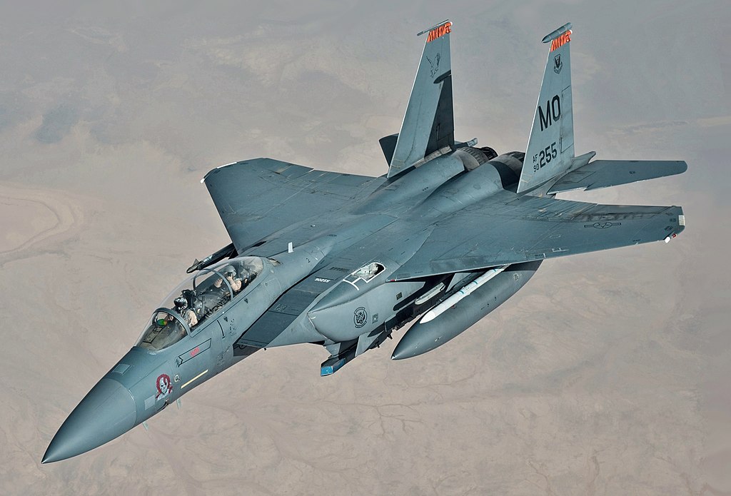 One of the best Fighter Jets in the World. Boeing F-15EX Eagle II in flight.