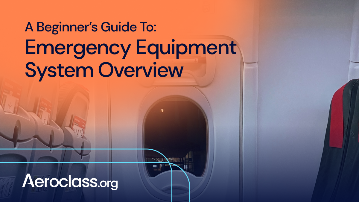 emergency equipment in aircraft
