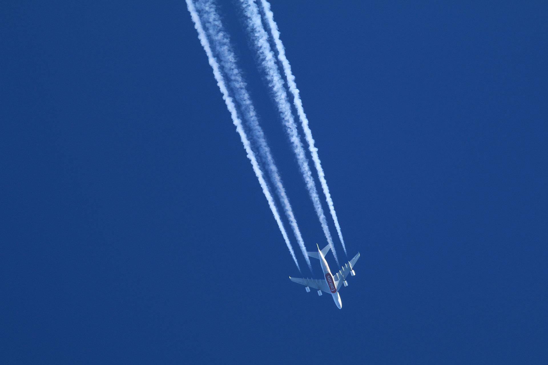 Why Do Planes Leave Trails?