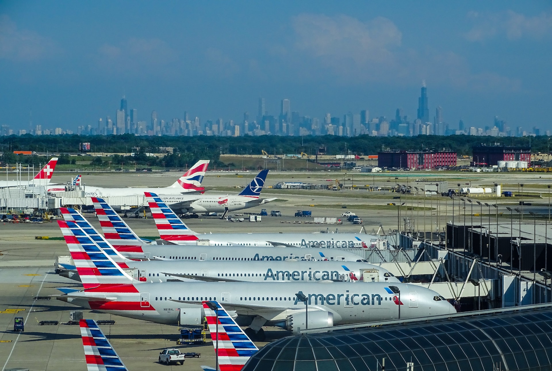 Aircraft fleet of one of the most profitable airlines American