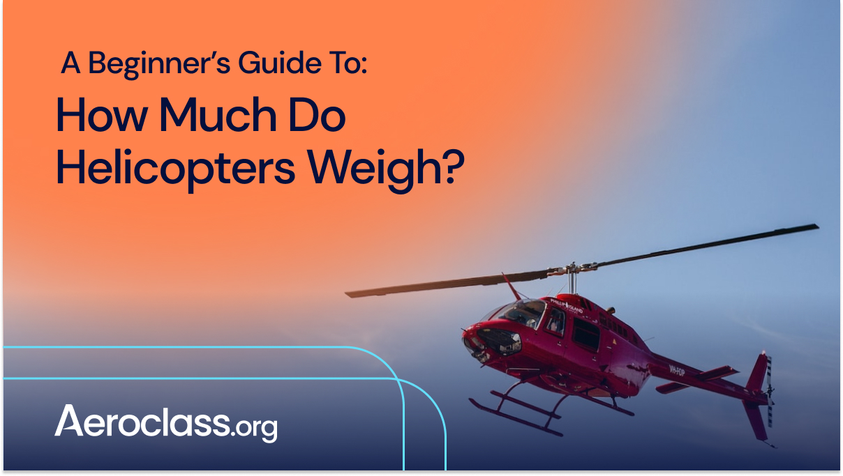 how much does a helicopter weigh