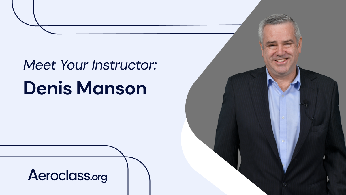 meet your instructor denis manson