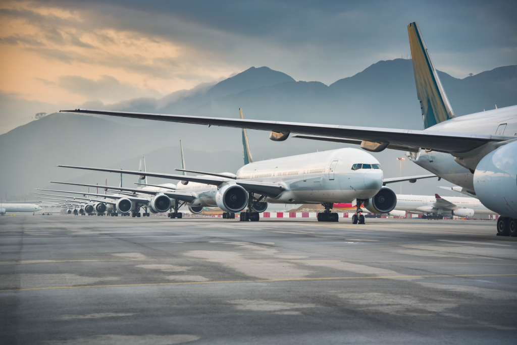 Aircraft in Airport